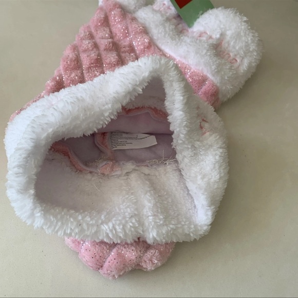 New Baby Stocking & Hat Set My First Christmas In French Pink Mon Premier Noel - Picture 10 of 10